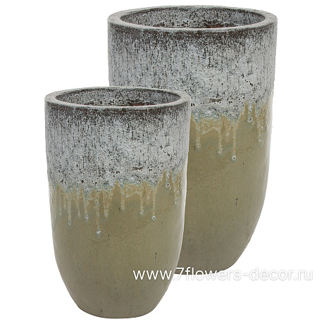 Кашпо Nobilis Marco Sand beach Vase (керамика), D50хН75 см - фото 3