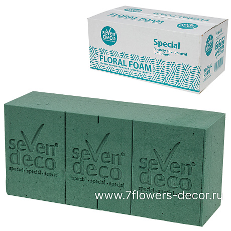 Кирпич флористический Special, 23x10,5xH7 см, набор (20 шт), SevenDeco - фото 1