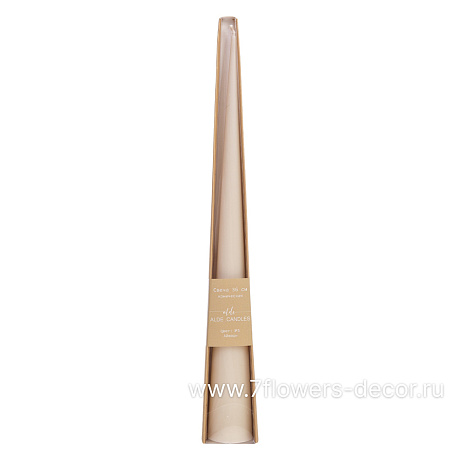 Свеча конус (воск), H36 см - фото 1