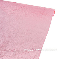 Бумага жатая, однотонная "Розовый", 70 смx5 м - фото 1