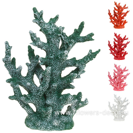 Фигурка Коралл (керамика), 19х8хН24 см, в асс. - фото 1