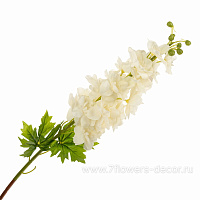 Цветок искусственный "Дельфиниум", H80 см, с силиконовым покрытием - фото 1