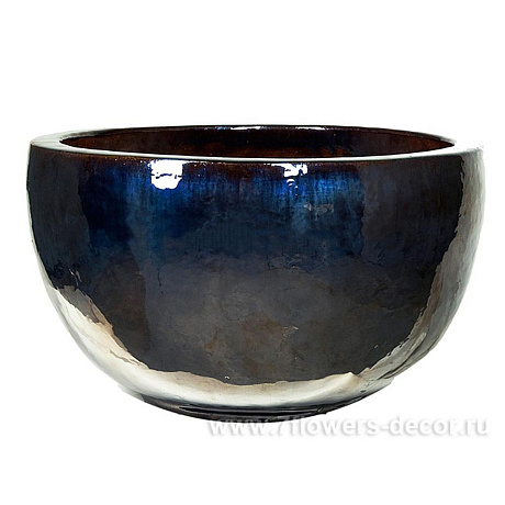 Чаша Nieuwkoop Metal Glaze Bowl - фото 1