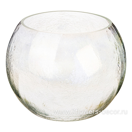 Ваза Шаровая Аттикус 5л (стекло), D22,7xH19,2 см - фото 1