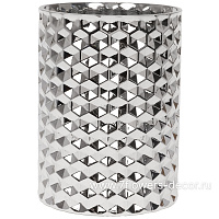 Ваза "Hand-Hammered" (стекло), D18xH25 см - фото 1