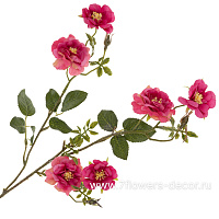 Цветок искусственный "Роза кустовая", H71 см - фото 1