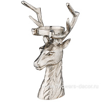 Подсвечник "Олень" (металл), 20x13xH34 см - фото 1