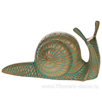 Фигура "Улитка" (металл), 27x11xH15 см - фото 1