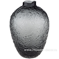 Ваза "Ice" (стекло), D19xH27 см - фото 1