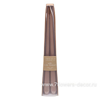 Свеча конус (воск), H35 см, набор (2 шт) - фото 1