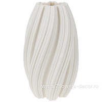 Ваза "Иллюзия" (керамика), D19xH34 см, для сухоцветов - фото 1