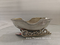 Фигура "Сани" (металл), 33x14xH15 см - фото 1