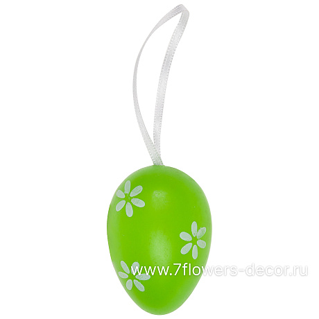 Яйцо декоративное (пластик), Н6 см, набор (6 шт) - фото 4