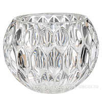 Ваза "Crystal sphere" (стекло), D10xH12 см - фото 1