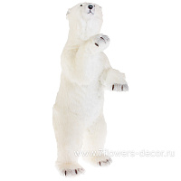Фигура "Медведь" (иск. мех), 41х33хН88 см - фото 1