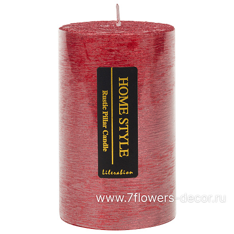 Свеча цилиндр Блеск (парафин), D6xH10 см - фото 1