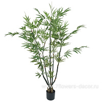 Растение искусственное "Бамбук" в кашпо, 749 листьев, H150 см - фото 1
