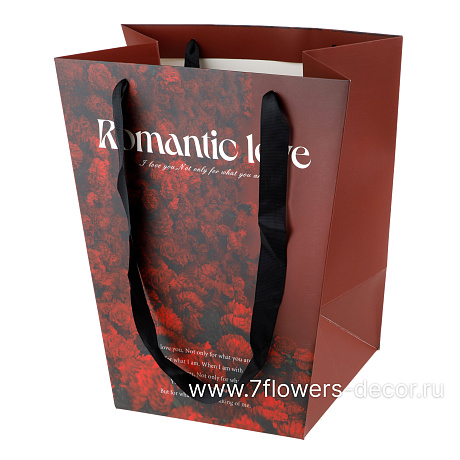 Сумка подарочная Romantic love, 30x20xH34 см, набор (2 шт) - фото 2