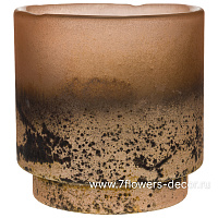 Кашпо "Alchemy Coral Rustic" (стекло), D12xH12 см - фото 1