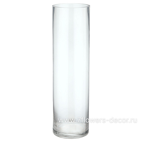 Ваза Трубка 100 (стекло), D10xH35 см, К - фото 1