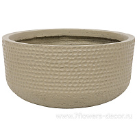 Кашпо Nobilis Marco "Сells Round" (GRC), D42xH21 см - фото 1