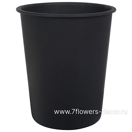Кашпо полистоун Nobilis Marco Pa-silverbrown Vase, D31хH65 см с тех.горшком - фото 4