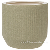 Кашпо (керамика), D14xH13,5 см - фото 1