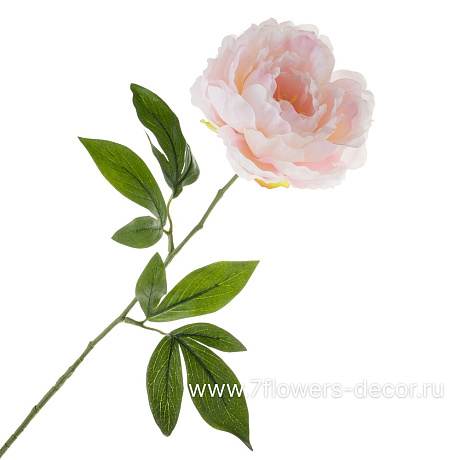 Цветок искусственный Пион, 66 см - фото 1