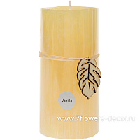 Свеча цилиндр (парафин), D7xH15 см - фото 1