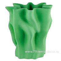 Ваза "Иллюзия" (керамика), 18x16xH20 см, для суxоцветов - фото 1