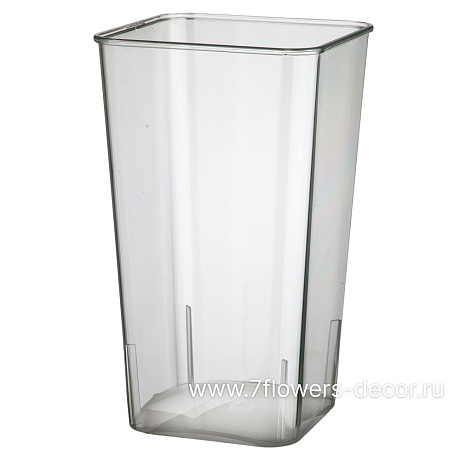 Вазон Square (пластик), 14x11xH24,5 см - фото 1