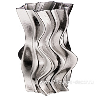 Ваза "Иллюзия" (керамика), 18,5x16xH28 см, для сухоцветов - фото 1