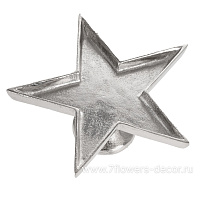 Подставка декоративная "Звезда" (металл), 25x24xH7 см - фото 1