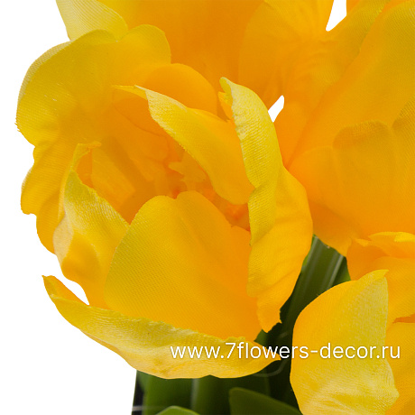 Букет искусственных цветов Тюльпан, H18 см, 7 шт - фото 2