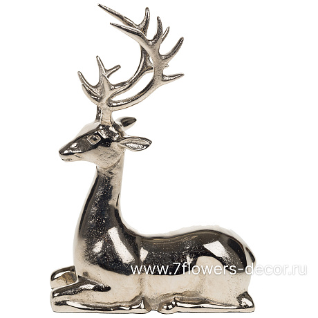 Фигура Олень (металл), 10x18xH25,5 см - фото 1