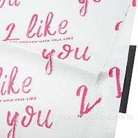 Пленка матовая "I like you", 58x58 см, набор (20 шт) - фото 1