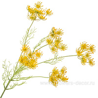 Цветок искусственный "Сныть обыкновенная", H80 см - фото 1