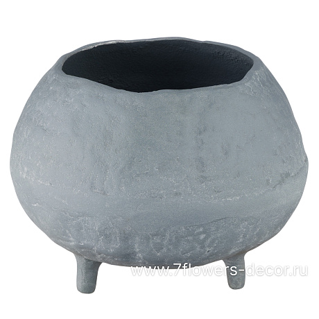 Ваза Matte (металл), D21xH16 см - фото 1