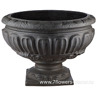 Кашпо Nobilis Marco "Stone French Vase" (терракота), D59xH44 см - фото 1