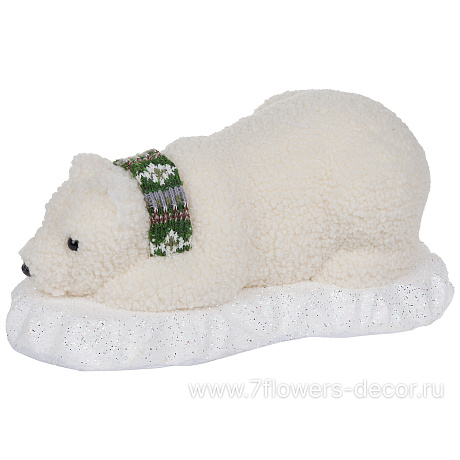 Фигура Медвежонок (ткань), 42x23xH18 см - фото 1