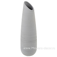 Ваза "Mr Grey" (керамика), D8,5xH29 см