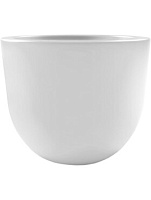 Кашпо   Rotazionale Eggy Round Pot White, D65xH50см - фото 1