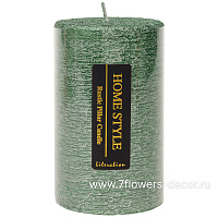 Свеча цилиндр "Блеск" (парафин), D6xH10 см - фото 1