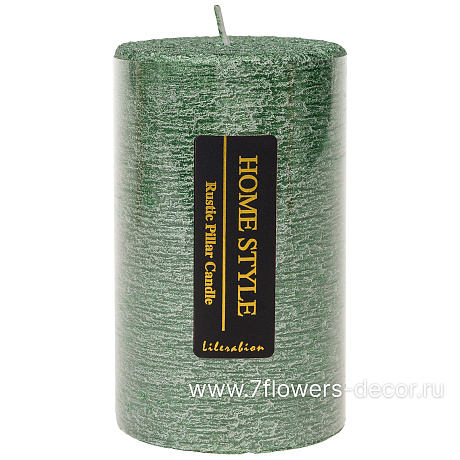 Свеча цилиндр Блеск (парафин), D6xH10 см - фото 1