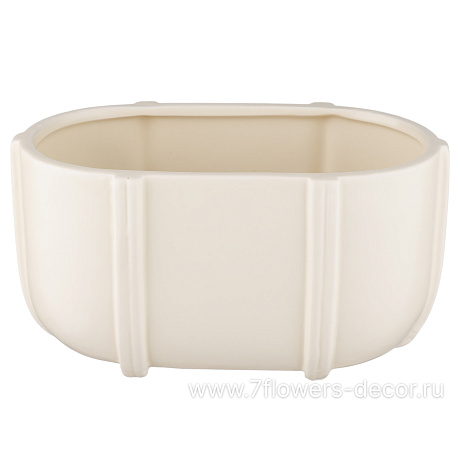 Кашпо Cosmo (керамика), 20x12xH10 см - фото 1