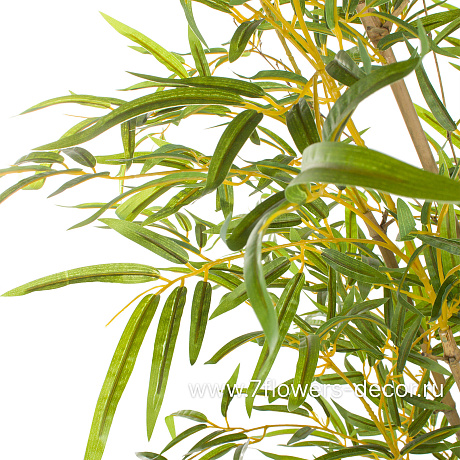 Растение искусственное Бамбук в кашпо, H210 см - фото 3