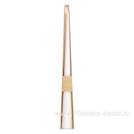 Свеча конус (воск), H47 см - фото 1