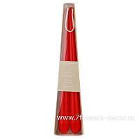 Свеча конус (воск), H25 см, набор (2 шт) - фото 1