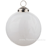 Елочная игрушка "Шар" (стекло), D10 см - фото 1