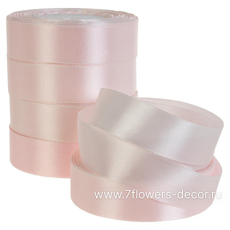 Лента атлас, 25 ммx25 ярд, набор (5 шт) - фото 1